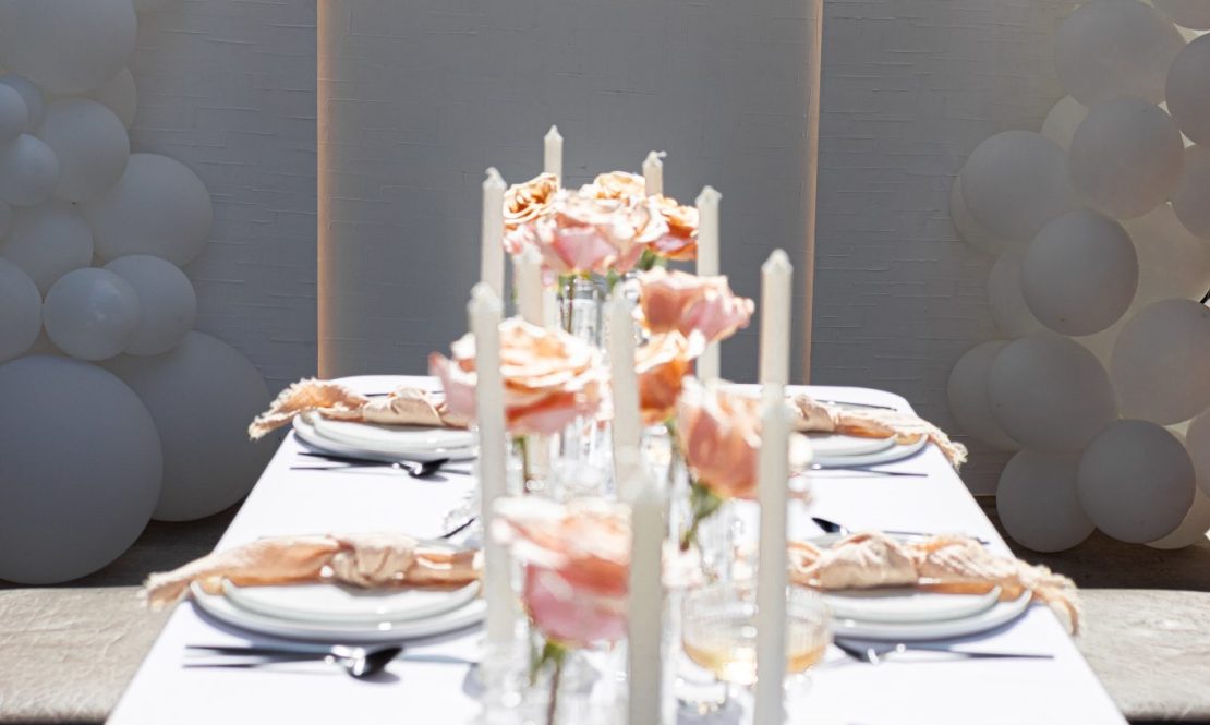 Flat white plates rental Sacramento CA | Rent4.Party