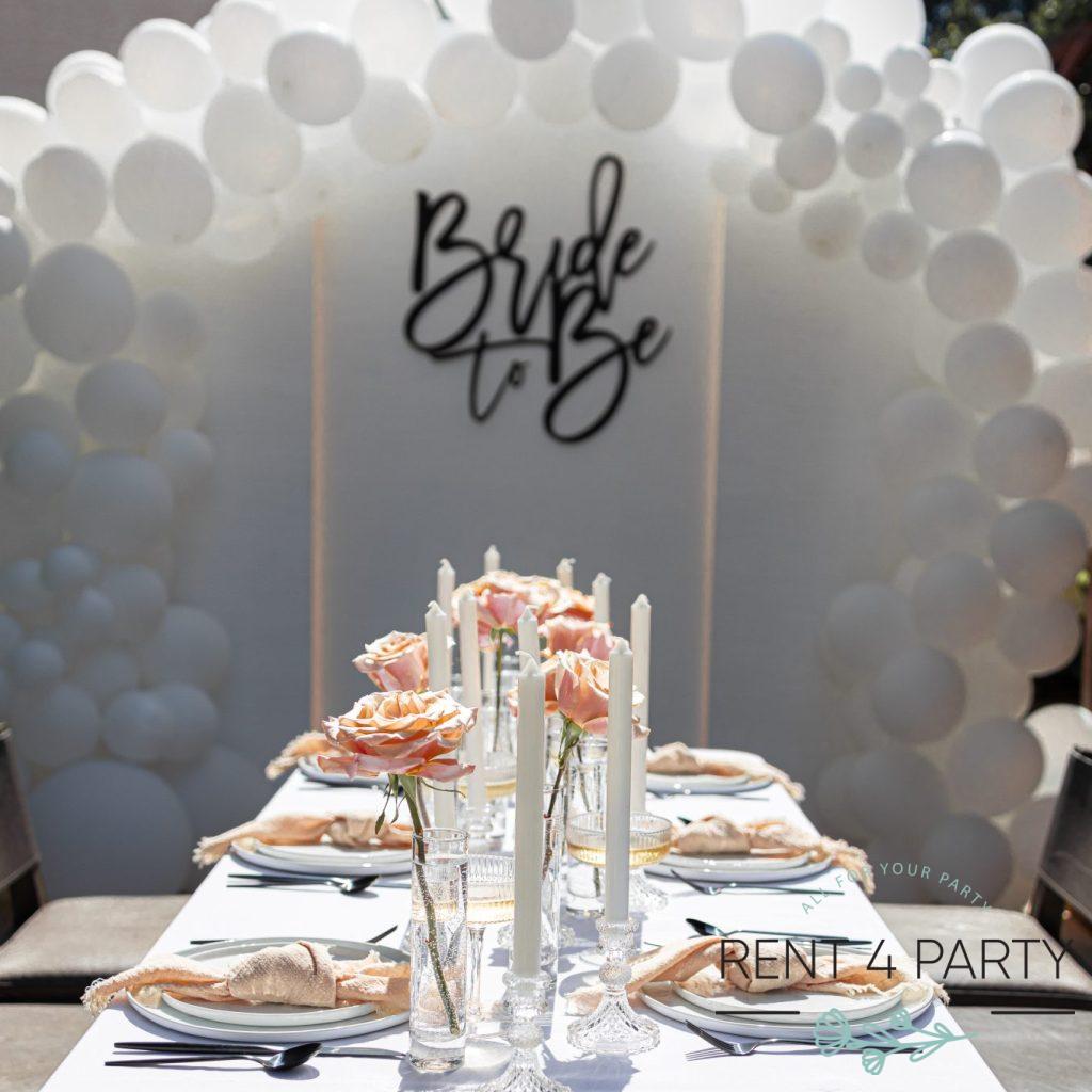 Flat white plates rental Sacramento CA | Rent4.Party