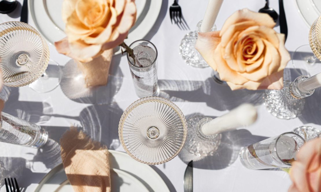 Elegant Glassware rental Sacramento CA | Rent4.Party