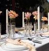 Small clear simple vases rental Sacramento CA | Rent4.Party