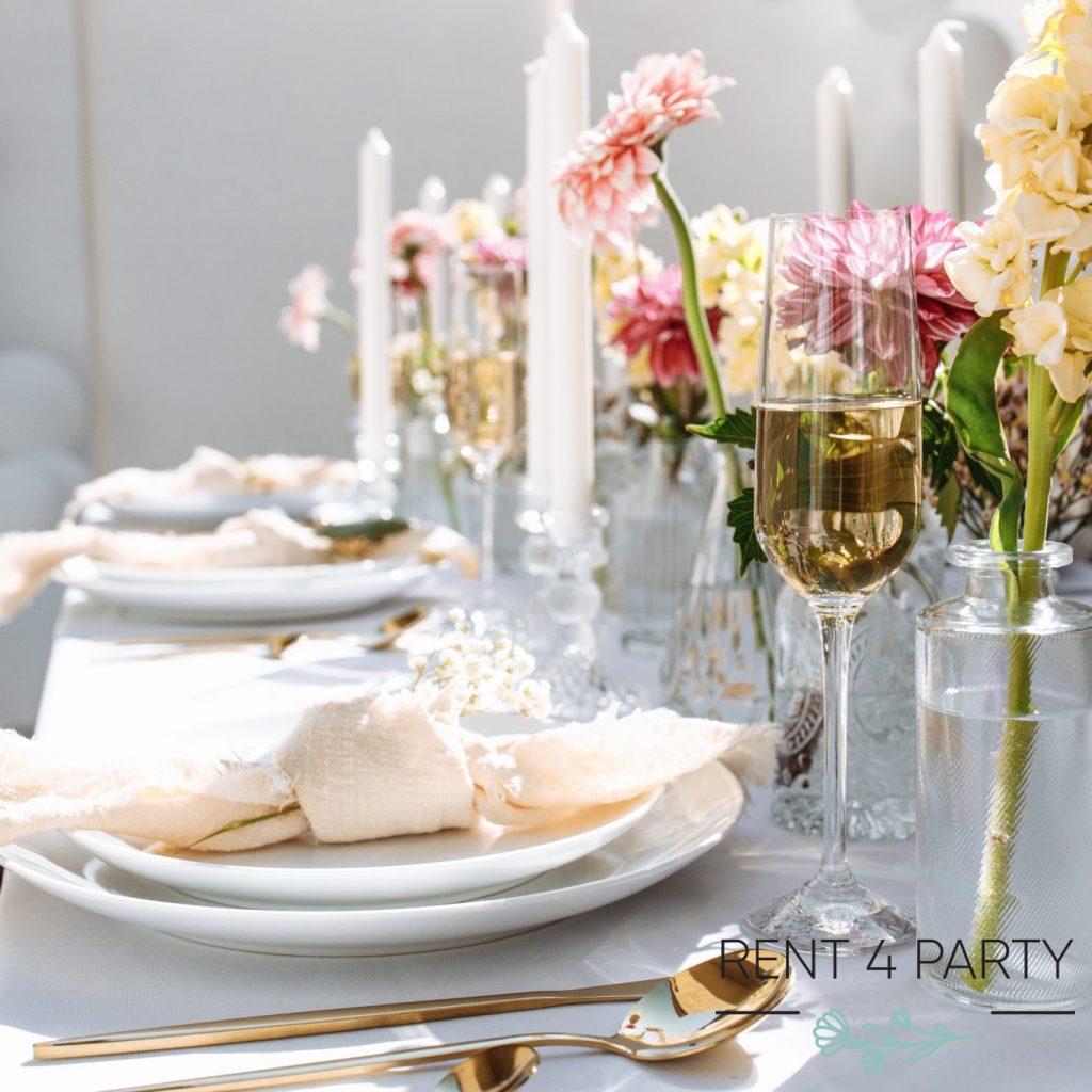 Elegant Gold Flatware rental Sacramento CA | Rent4.Party