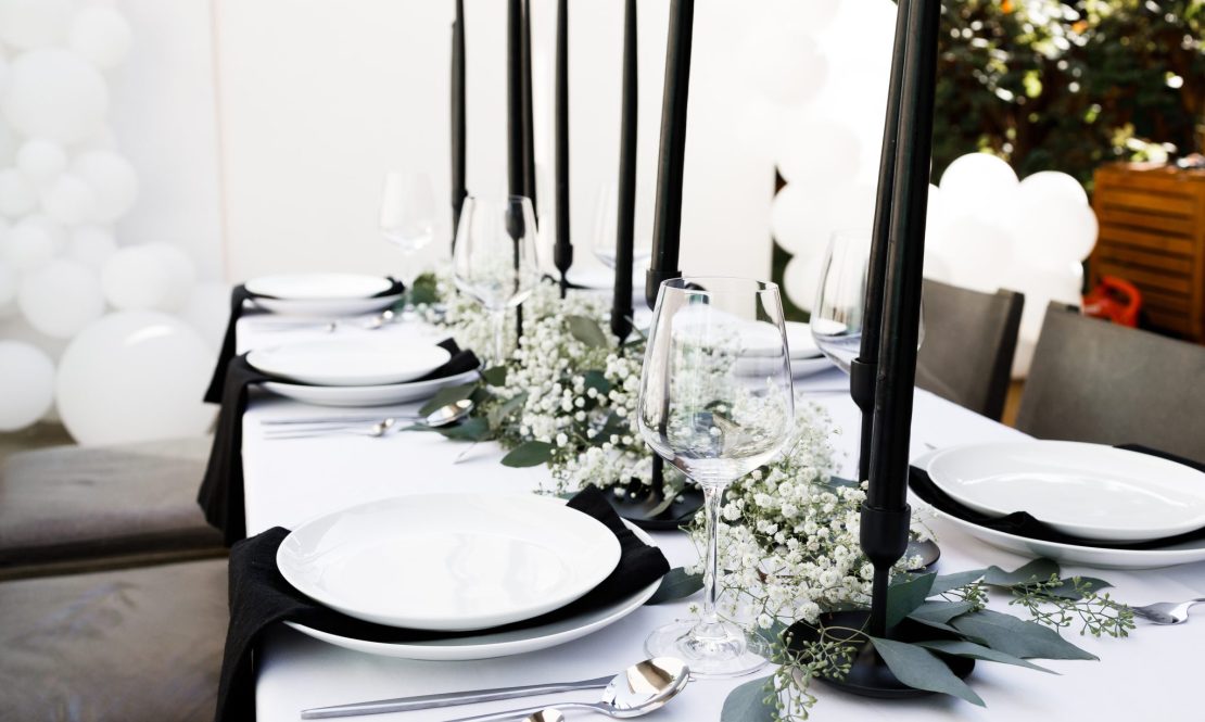 Dinnerware - classic white plates rental Sacramento CA | Rent4.Party