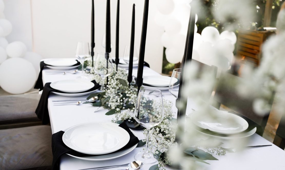 Dinnerware - classic white plates rental Sacramento CA | Rent4.Party