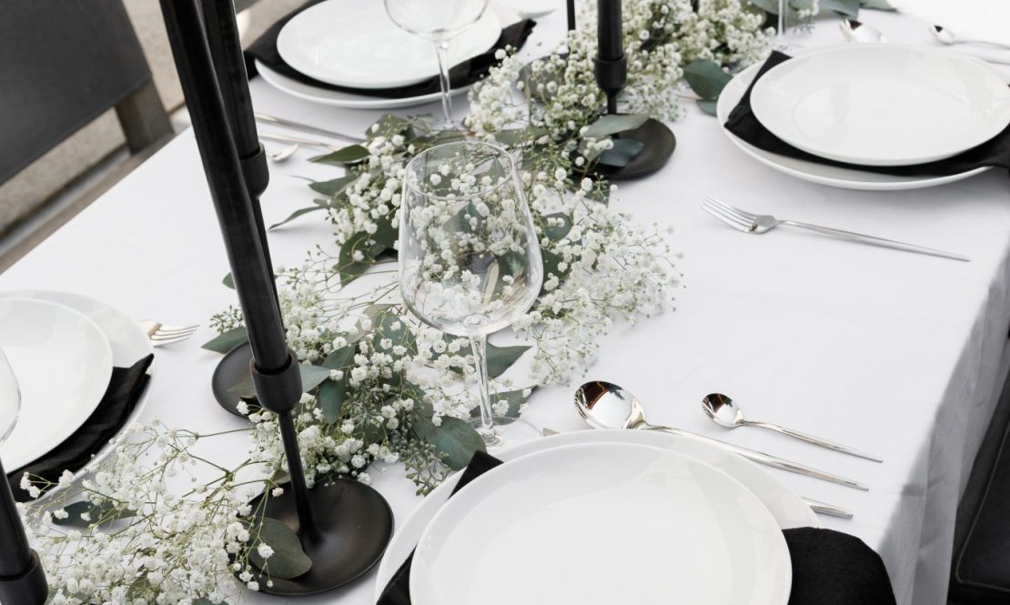 Dinnerware - classic white plates rental Sacramento CA | Rent4.Party