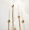 Elegant tall golden candle holders rental Sacramento CA | Rent4.Party