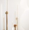 Elegant tall golden candle holders rental Sacramento CA | Rent4.Party