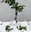 Tall, clear, classic, and elegant vase rental Sacramento CA | Rent4.Party