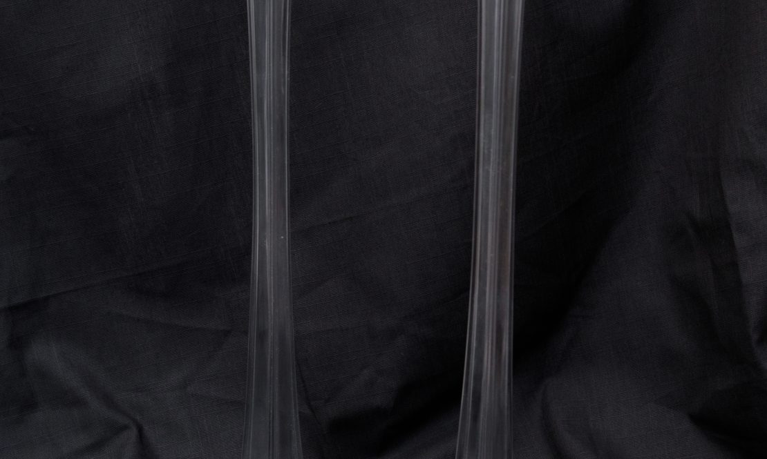 Slender, tall, clear compositional vases rental Sacramento CA | Rent4.Party