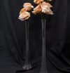Slender, tall, clear compositional vases rental Sacramento CA | Rent4.Party