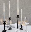 Classic black candle holder rental Sacramento CA | Rent4.Party
