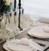 Classic black candle holder rental Sacramento CA | Rent4.Party