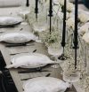 Classic black candle holder rental Sacramento CA | Rent4.Party