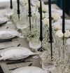 Classic black candle holder rental Sacramento CA | Rent4.Party