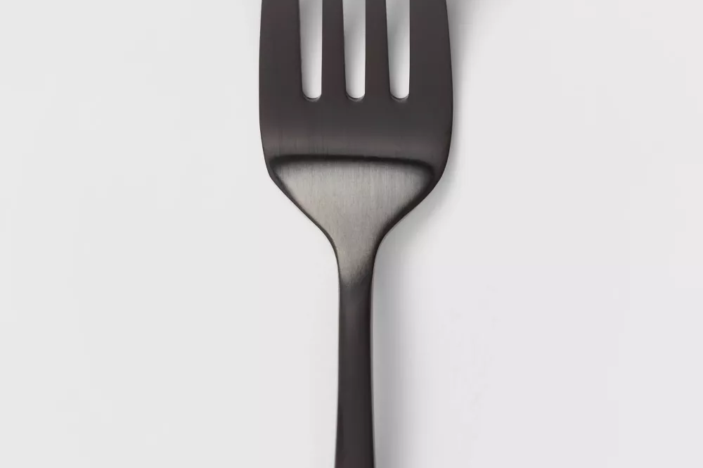 Exclusive Black Flatware Set rental Sacramento CA | Rent4.Party