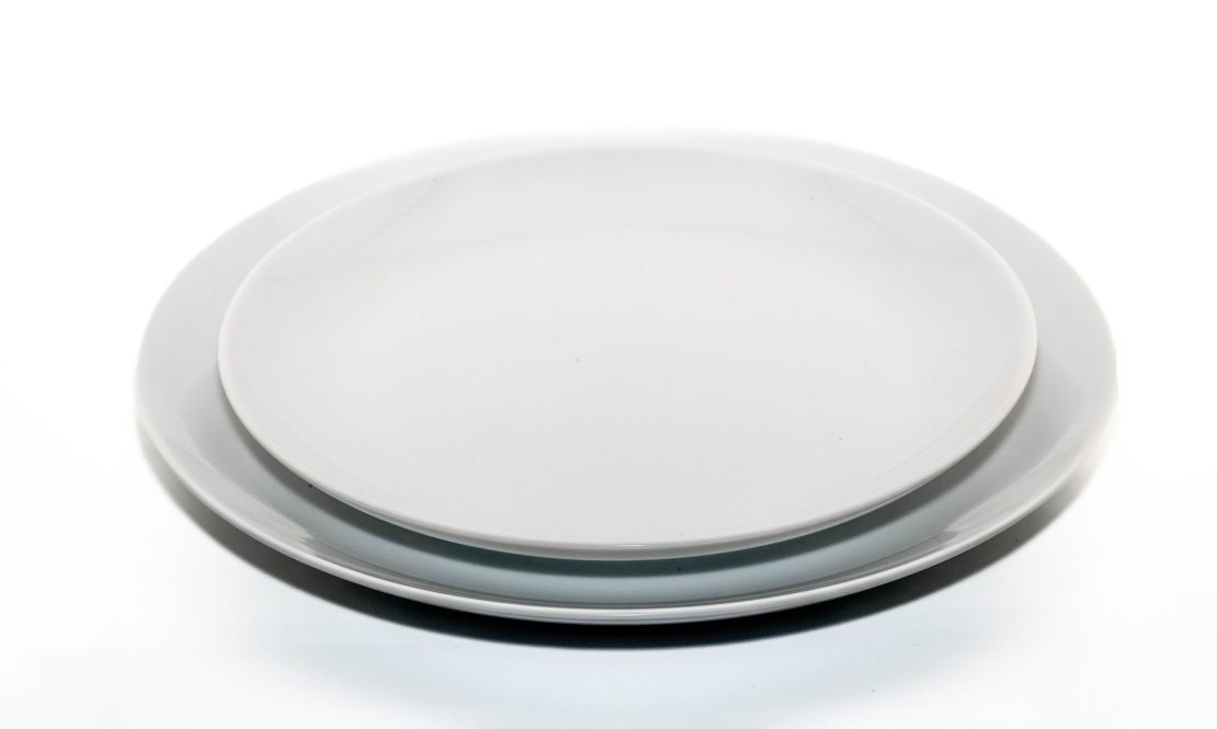 Dinnerware - classic white plates rental Sacramento CA | Rent4.Party