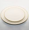 Classic dinnerware a golden rim set rental Sacramento CA | Rent4.Party