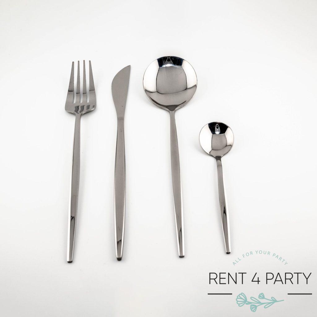 Silver Forks and Spoons Set rental Sacramento CA | Rent4.Party