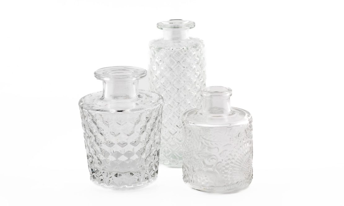 Classic style clear vase rental Sacramento CA | Rent4.Party