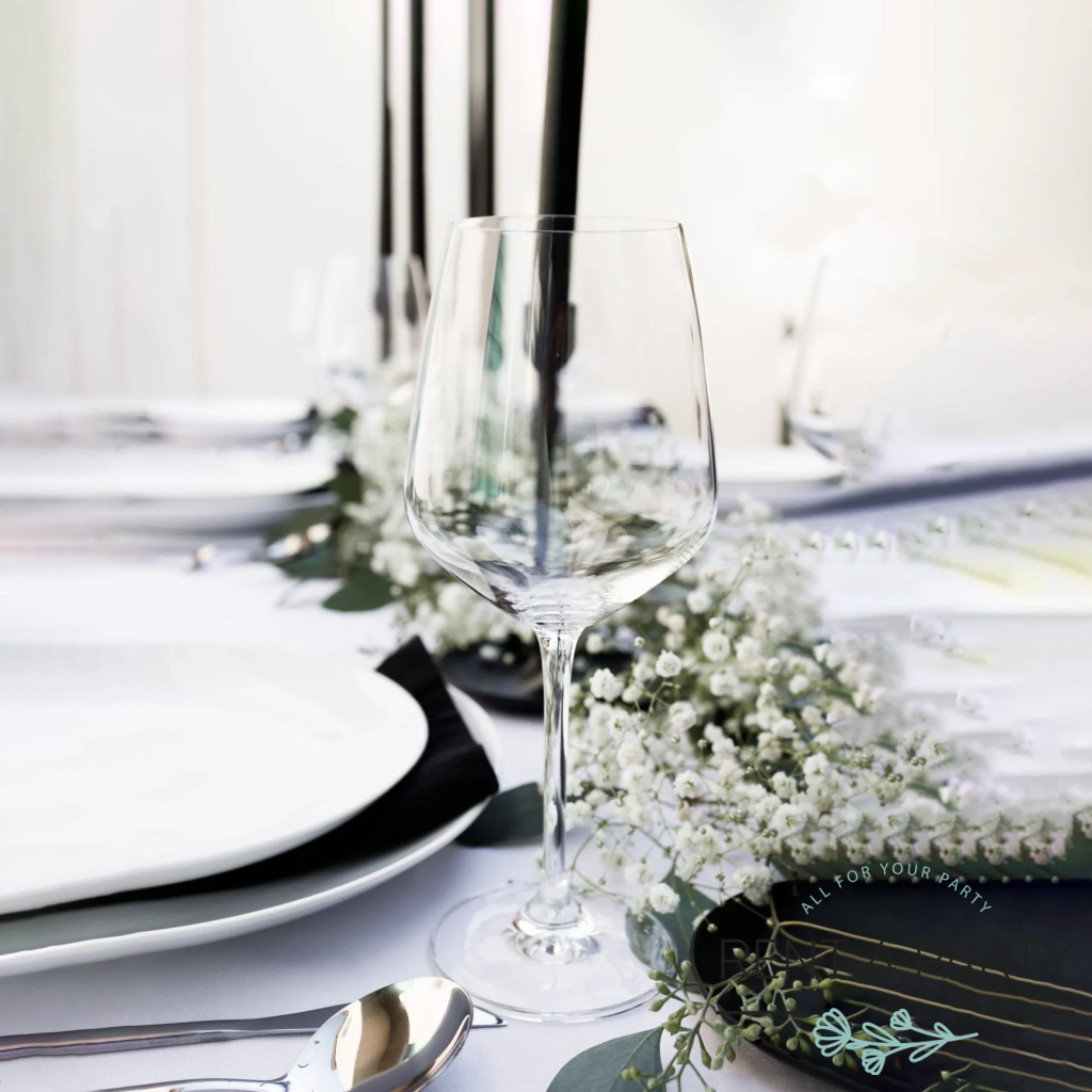 Glass red wine rental Sacramento CA | Rent4.Party