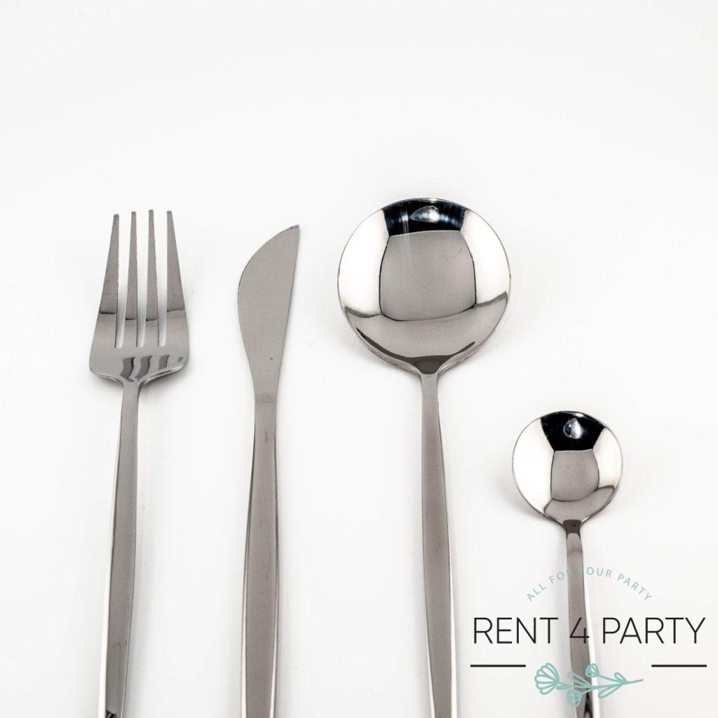 Silver Forks and Spoons Set rental Sacramento CA | Rent4.Party