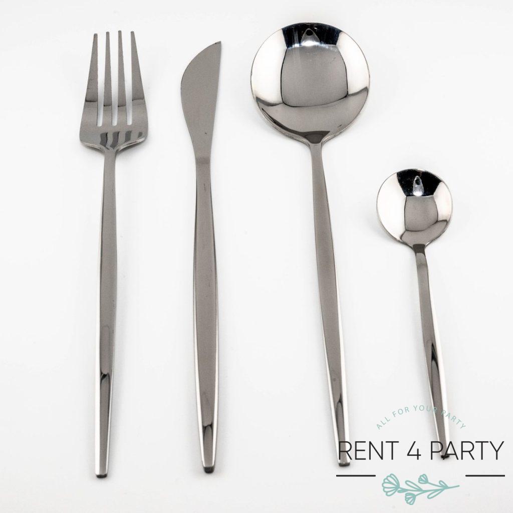 Silver Forks and Spoons Set rental Sacramento CA | Rent4.Party