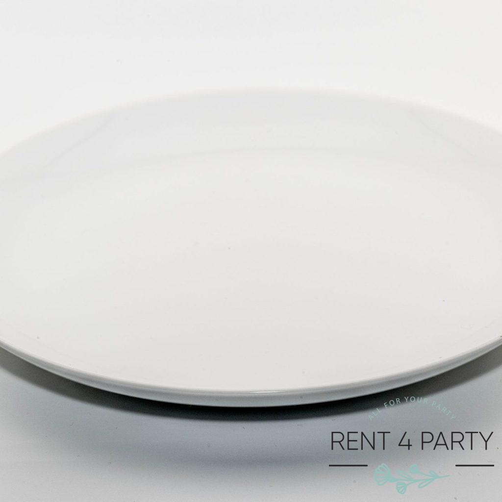 Dinnerware - classic white plates rental Sacramento CA | Rent4.Party