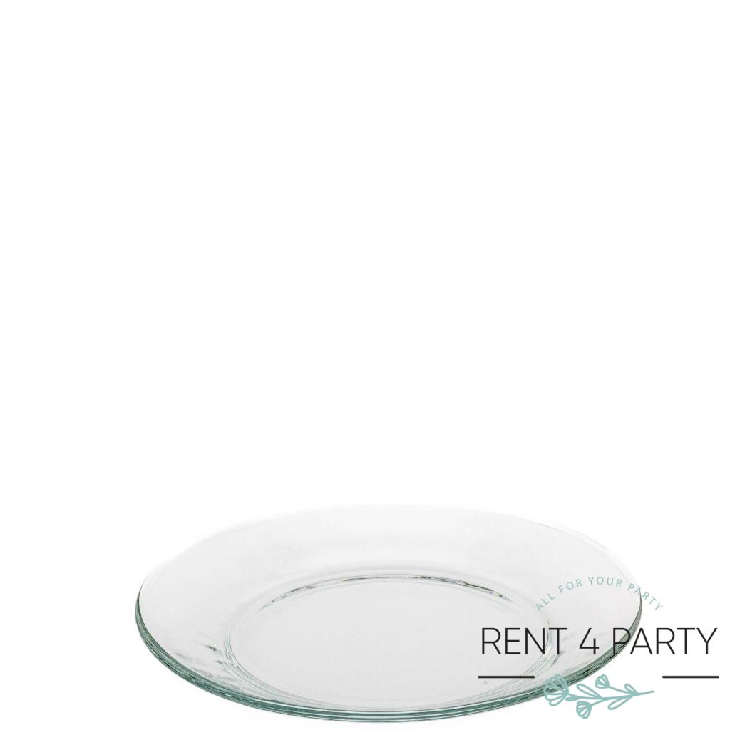 A set of transparent plates rental Sacramento CA | Rent4.Party