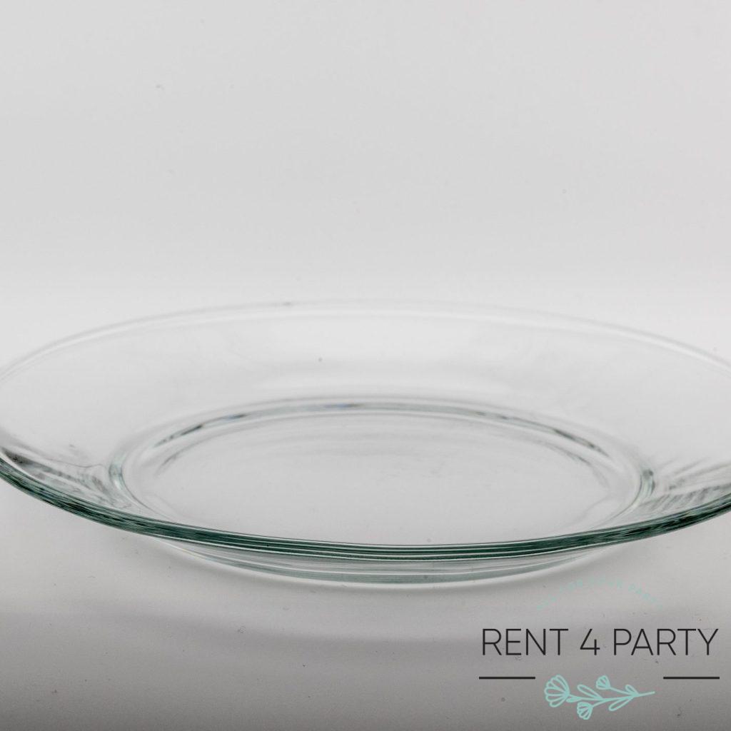A set of transparent plates rental Sacramento CA | Rent4.Party