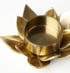 Charming low golden candle holders rental Sacramento CA | Rent4.Party