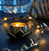 Charming low golden candle holders rental Sacramento CA | Rent4.Party