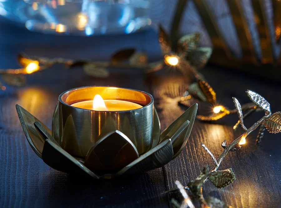 Charming low golden candle holders rental Sacramento CA | Rent4.Party