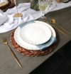 Blue Satin Napkins rental Sacramento CA | Rent4.Party