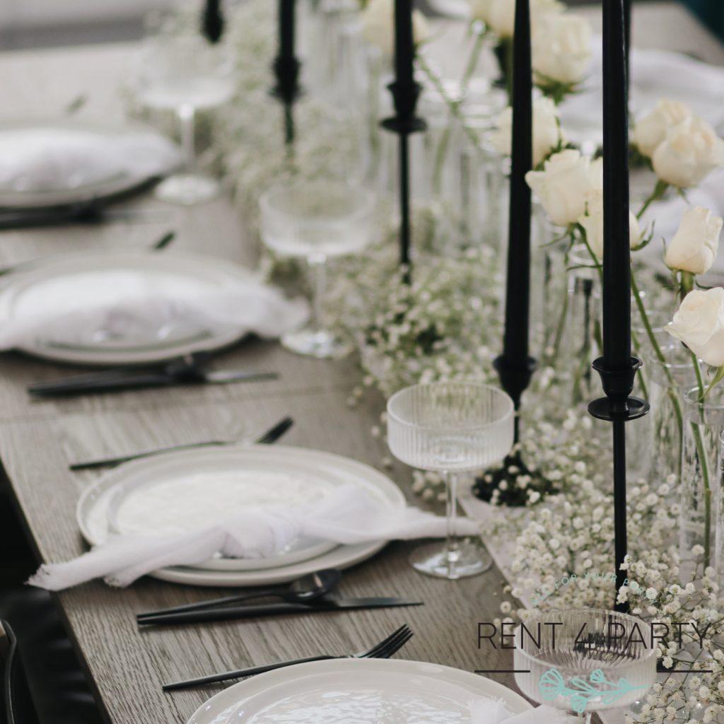 White Fabric Napkins rental Sacramento CA | Rent4.Party