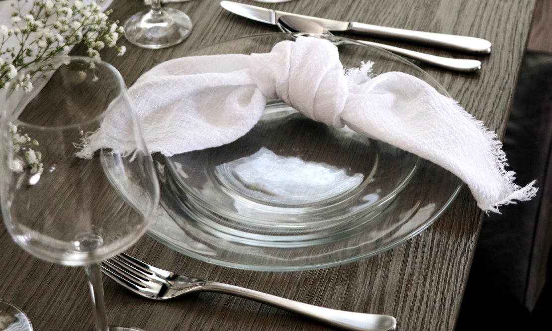 White Fabric Napkins rental Sacramento CA | Rent4.Party