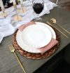Cream Satin Napkins: Elegance rental Sacramento CA | Rent4.Party
