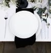 Elegant Black Napkins rental Sacramento CA | Rent4.Party