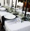 Elegant Black Napkins rental Sacramento CA | Rent4.Party