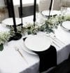 Elegant Black Napkins rental Sacramento CA | Rent4.Party