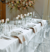Small clear simple vases rental Sacramento CA | Rent4.Party