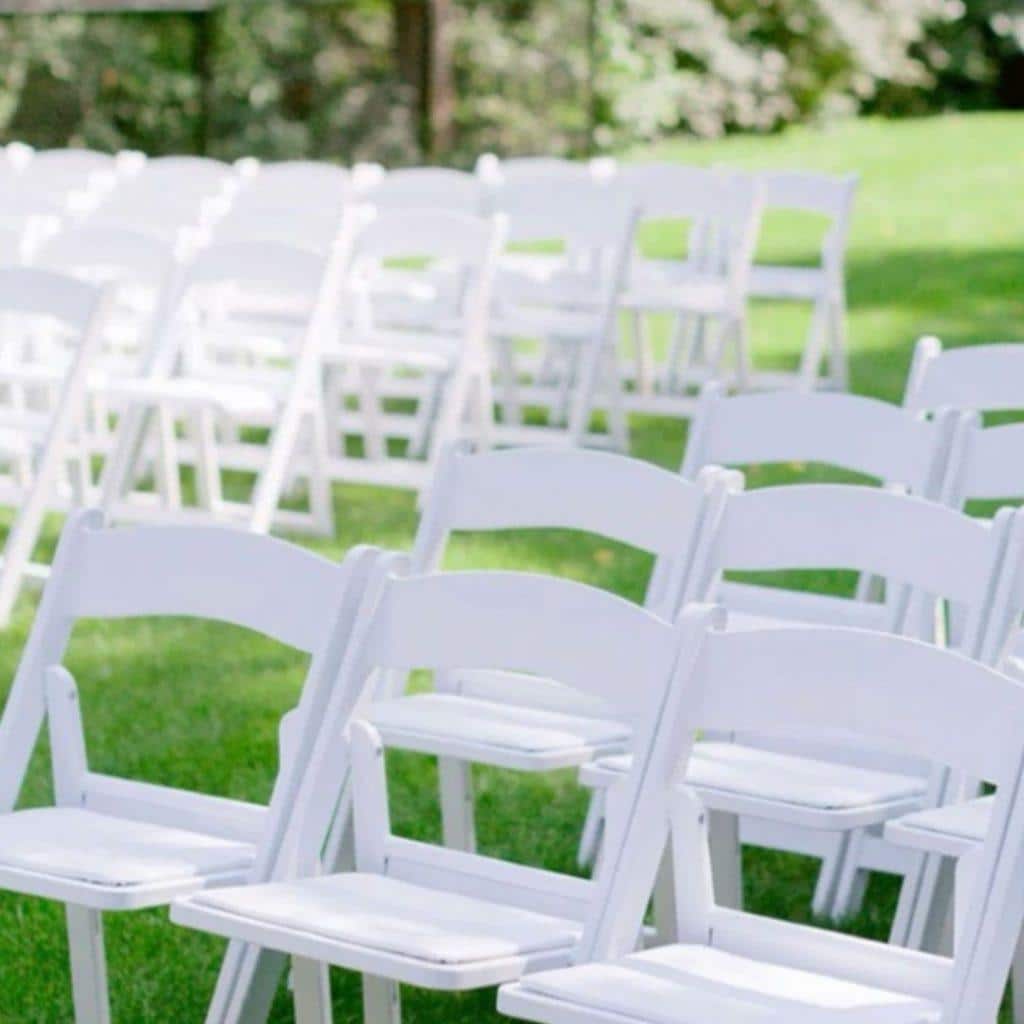 White chair rental Sacramento CA | Rent4.Party