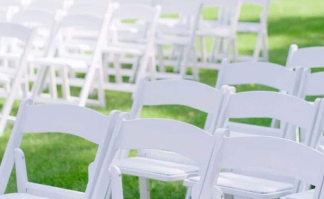 White chair rental Sacramento CA | Rent4.Party